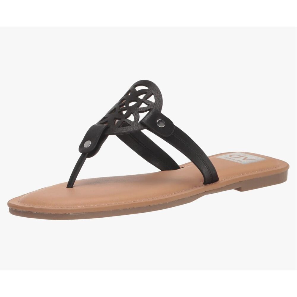 DV by Dolce Vita Sandals Size 5 Medallion Black Summer Shoes NEW